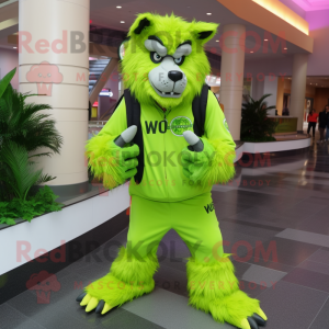 Lime Green Werewolf...