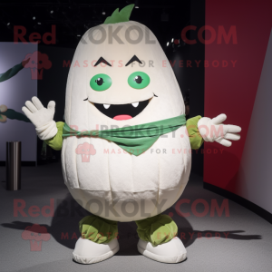 White Watermelon mascotte...