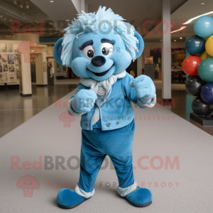 Sky Blue Juggle mascotte...