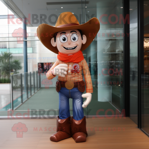  Cowboy mascotte kostuum...