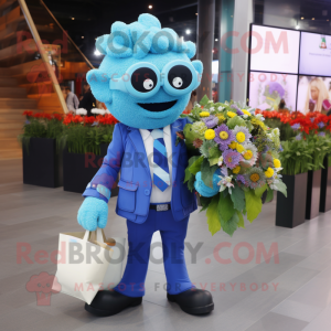 Blue Bouquet Of Flowers...