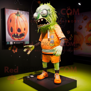 Peach Zombie mascotte...