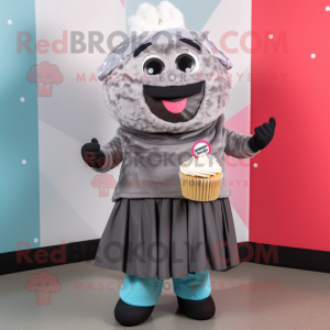 Gray Cupcake mascotte...