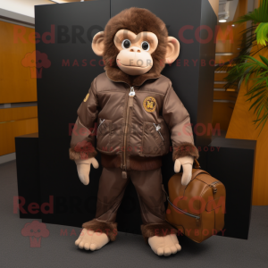 Brown Monkey mascotte...