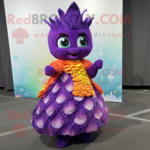 Purple Pineapple mascotte...