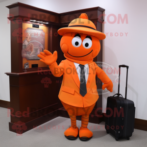 Oranje advocaat mascotte...