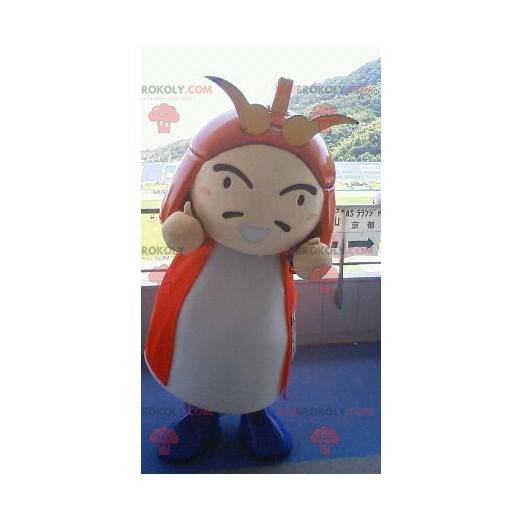 Aziatische karakter samurai mascotte - Redbrokoly.com