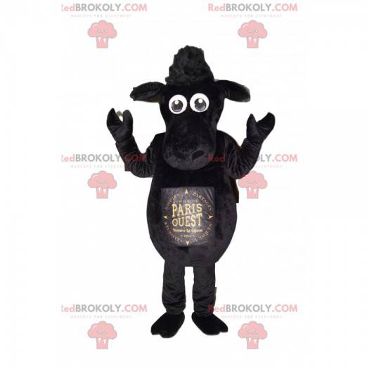 Black sheep mascot. Black sheep costume - Redbrokoly.com