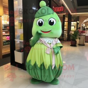 Green Dim Sum mascotte...