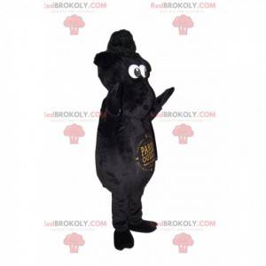 Mascotte di pecora nera. Costume da pecora nera - Redbrokoly.com