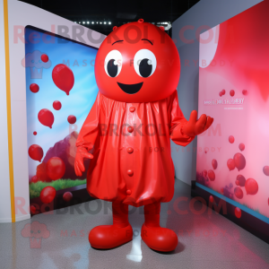 Red Meatballs Maskottchen...