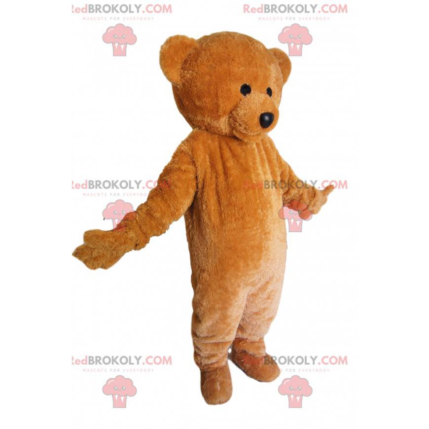 Virkelig søt brun bjørnemaskot. Bamse kostyme - Redbrokoly.com Virkelig søt brun bjørnemaskot. Bamse kostyme - Redbrokoly.com