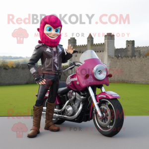 Magentafarbener Irish...