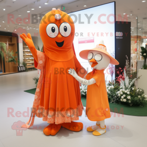 Oransje forlovelsesring...