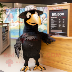 Black Dodo Bird maskot...