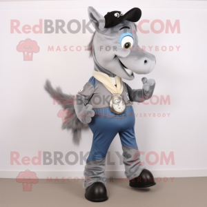 Gray Horseshoe mascotte...