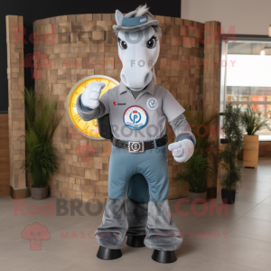 Gray Horseshoe mascotte...