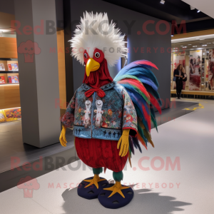  Rooster maskot kostym...