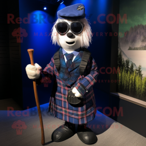  doedelzak mascotte kostuum...