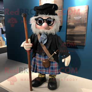  doedelzak mascotte kostuum...