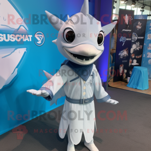 Silver Swordfish mascotte...