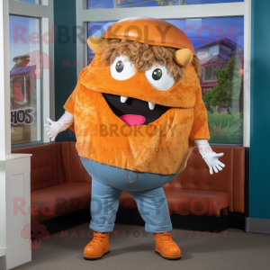 Postava maskota Orange...