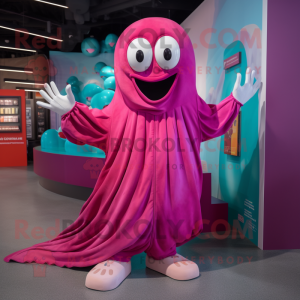 Magenta Ghost mascotte...