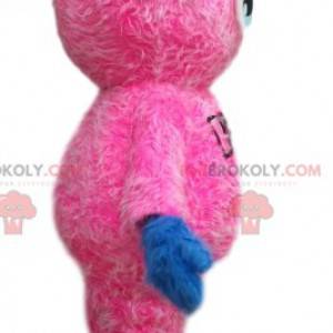 Zeer lieve kleine roze man mascotte - Redbrokoly.com