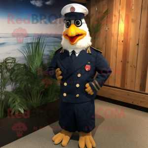 Navy Hens mascotte kostuum...