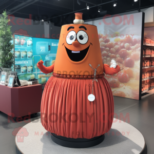 Rostdoftande ljus maskot...