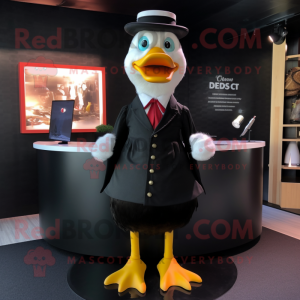 Black Duck mascotte kostuum...