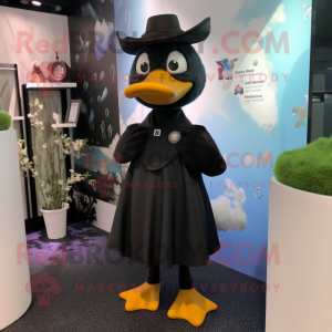 Black Duck mascotte kostuum...