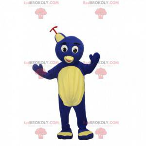 Allegro piccolo pinguino blu mascotte Costume da pinguino -