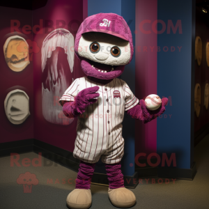 Magenta mummie mascotte...