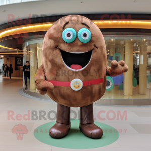 Brown Donut mascotte...