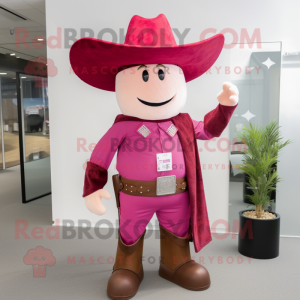 Magenta Cowboy maskot...