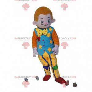 Mascote ruivo com uma fantasia vintage - Redbrokoly.com