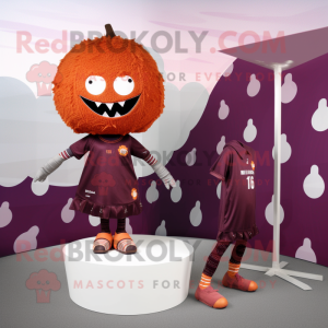 Maroon Pumpkin mascotte...