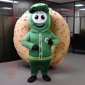 Forest Green Donut mascotte...