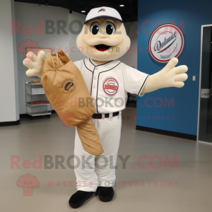 White Pizza mascotte...
