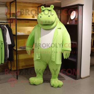 Lime Green Hippopotamus...