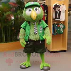 Forest Green Kiwi mascotte...