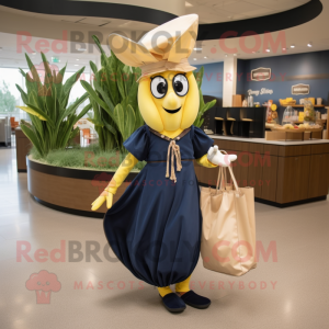 Navy Baa maskot kostume...