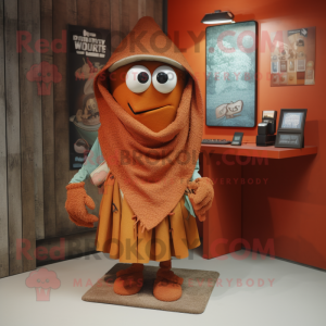 Rust Gulasch maskot kostume...