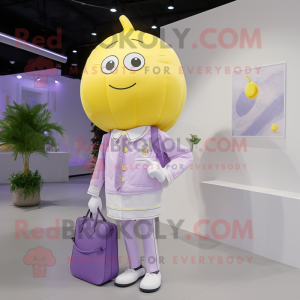 Lavendel sitron maskot...