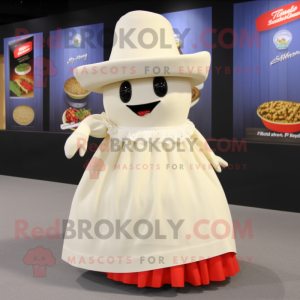 Cream Pepper maskot kostume...