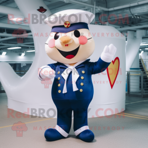 Navy Arrow Of Love maskot...