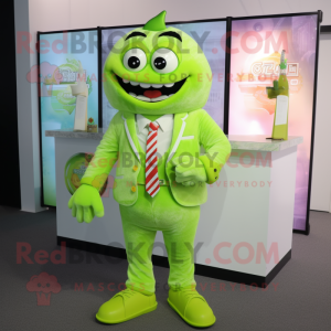 Lime Green Ice mascotte...