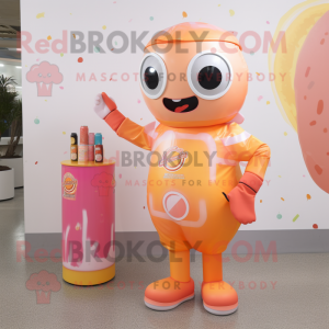 Peach Soda Can maskot...