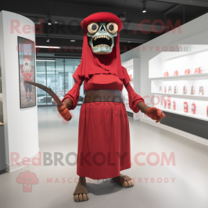 Red Undead mascotte kostuum...